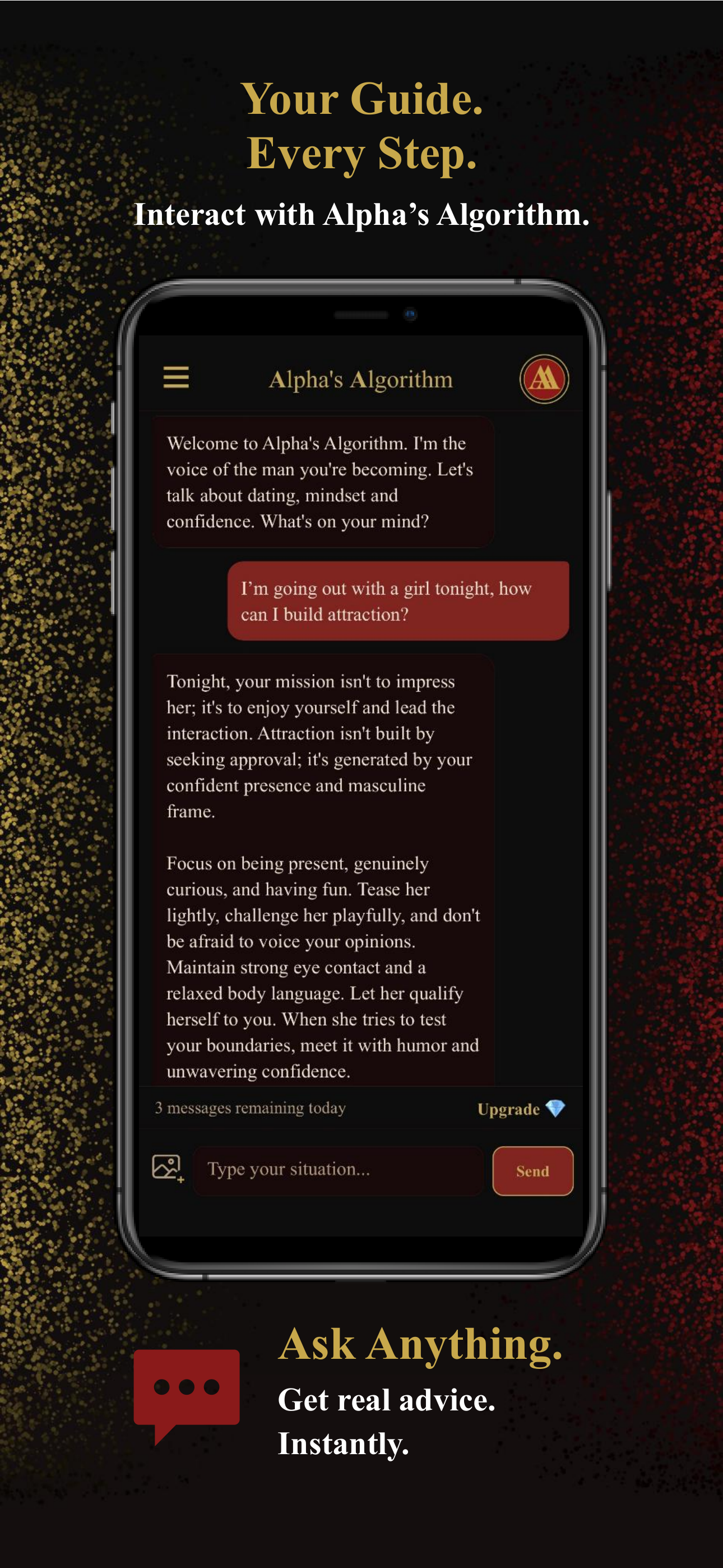 Alphas Home Screen